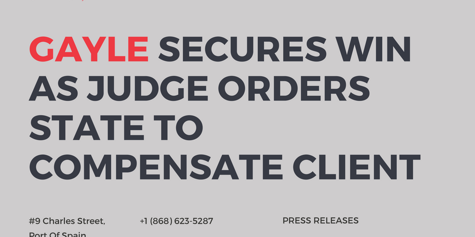 Matthew Gayle Secures Win As Judge Orders State To Compensate Client