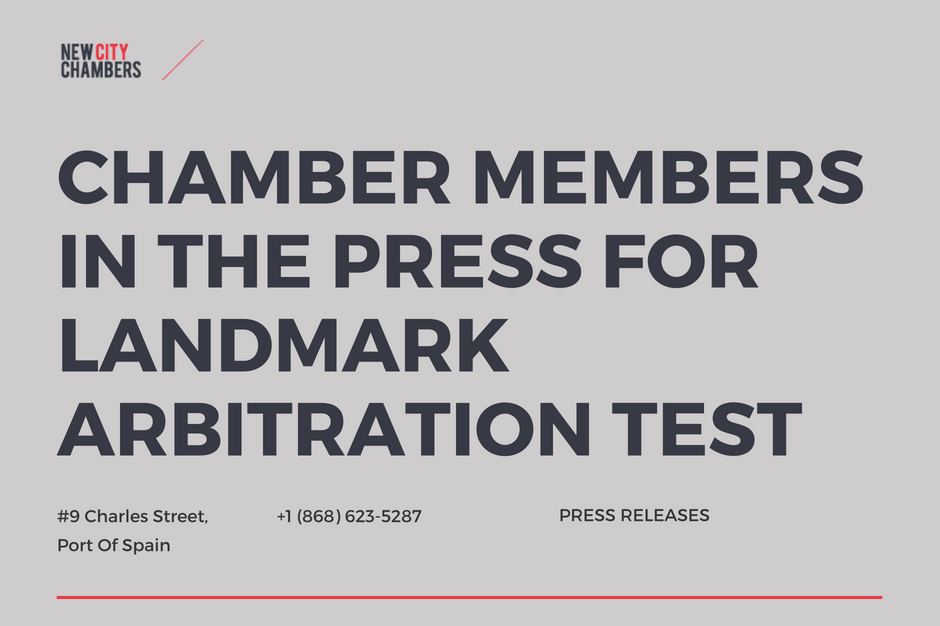 Dr Emir Crowne Matthew Gayle Arbitration Test Trinidad Sports Law
