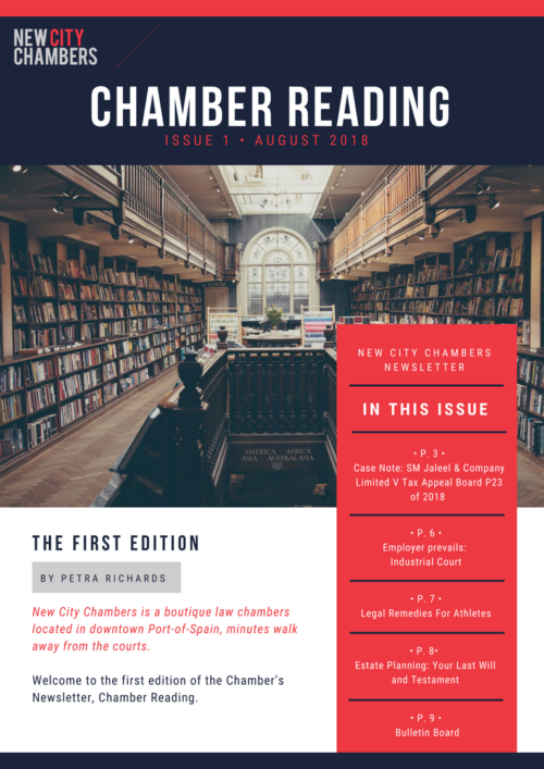 New City Chambers Chamber Reading Issue 1 Picture