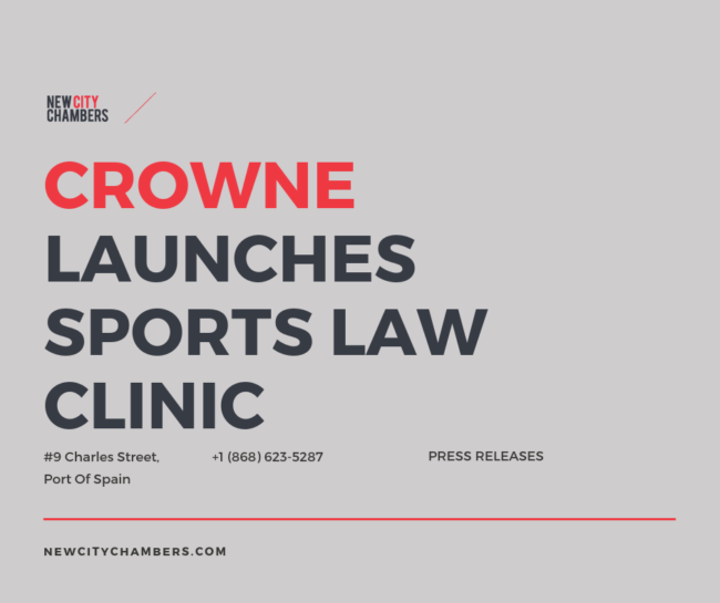 Dr. Emir Crowne launches a sports law clinic