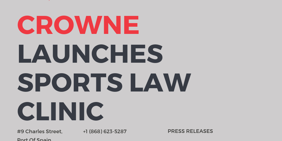 Dr. Emir Crowne launches a sports law clinic