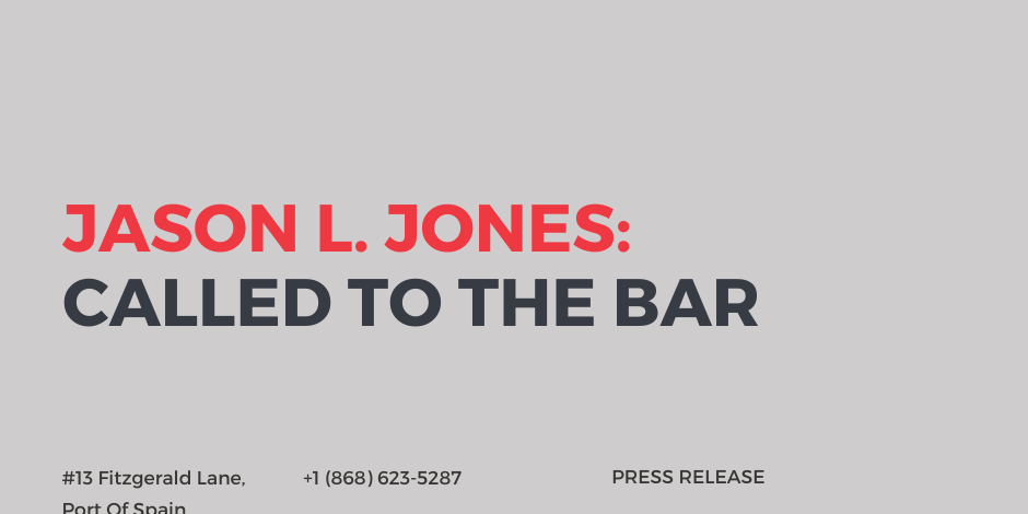Jason L. Jones called to the bar