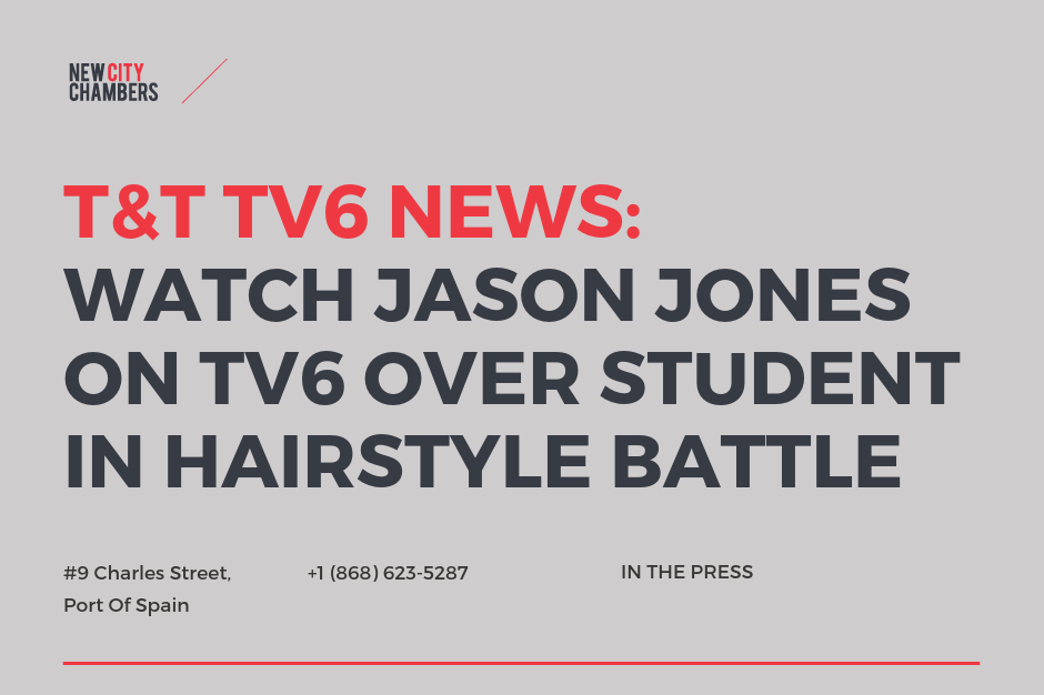 T&T TV6 News: Watch Jason Jones on TV6 Over Student In Hairstyle Battle