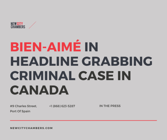 Criminal Attorney and New City Chambers member, Alexandre Bien-Aimé, is part of Canadian legal team for SNC-Lavalin criminal case