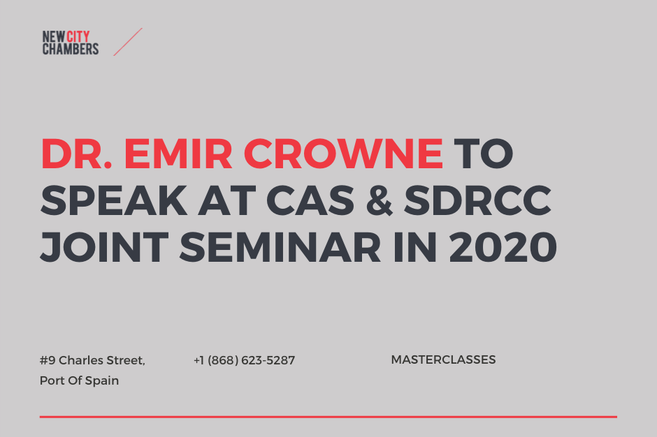 Dr. Crowne To Speak At CAS & SDRCC Joint Seminar in 2020