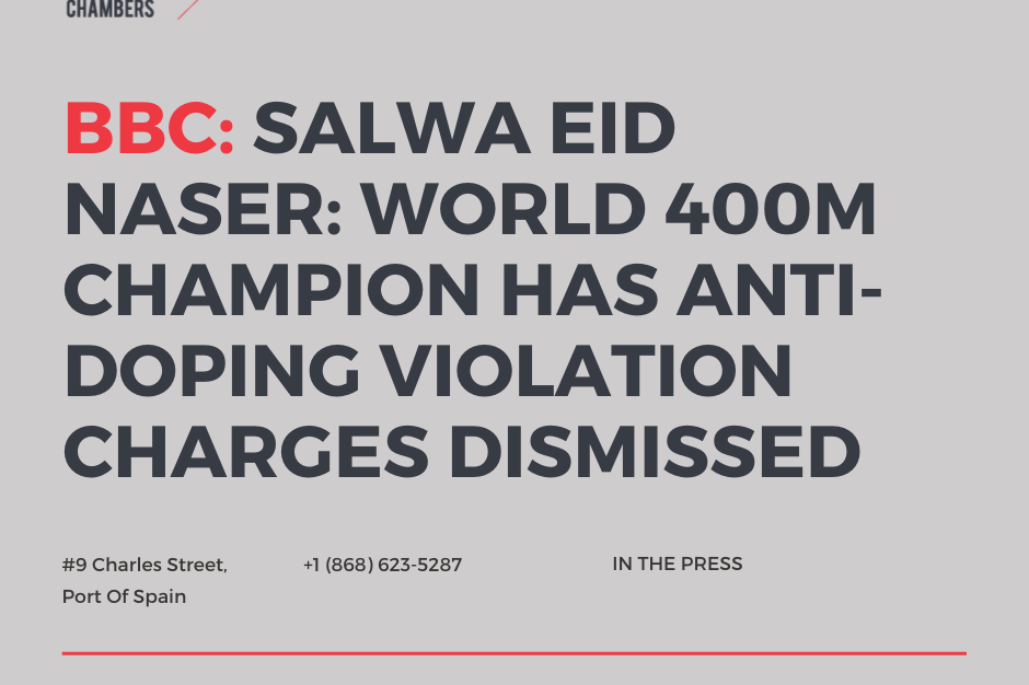 BBC: Salwa Eid Naser: World 400m champion has anti-doping violation charges dismissed