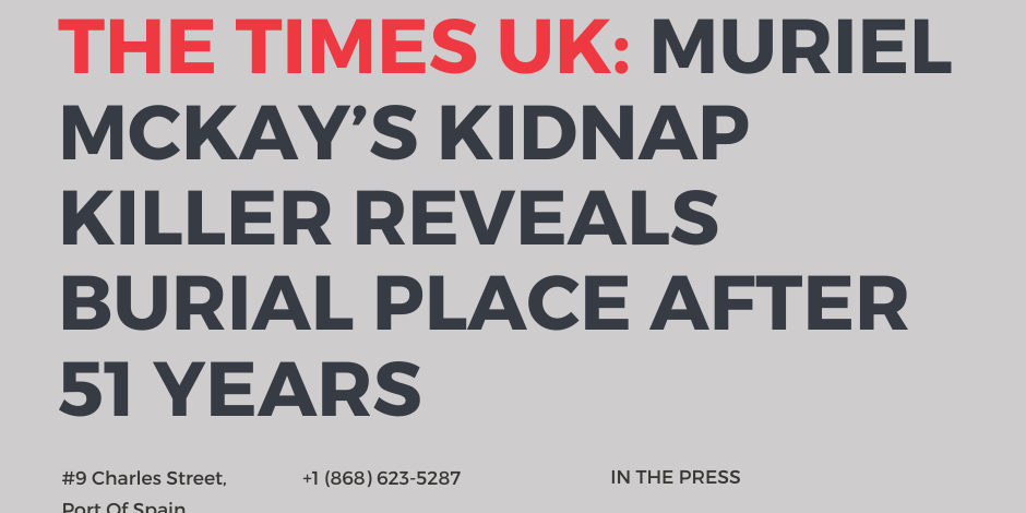 The Times UK: Muriel McKay’s kidnap killer reveals burial place after 51 years